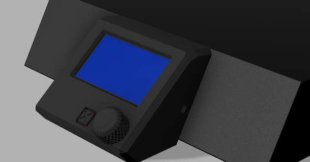 anycubic i3 mega alojamiento 12864 lcd gráfico inteligente monitor controlador tablero daría descargar gratis stl modelo imprimiblescom 3d modelos impresoras actualizaciones 3d print model - Mito3D