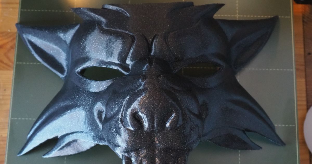 tris Merigold tilki maske Cadı 3 indir Bedava stl model printablescom 3d modeller kostümler Aksesuarlar maskeler dekorasyon fanart witcher3 3D print model - Mito3D