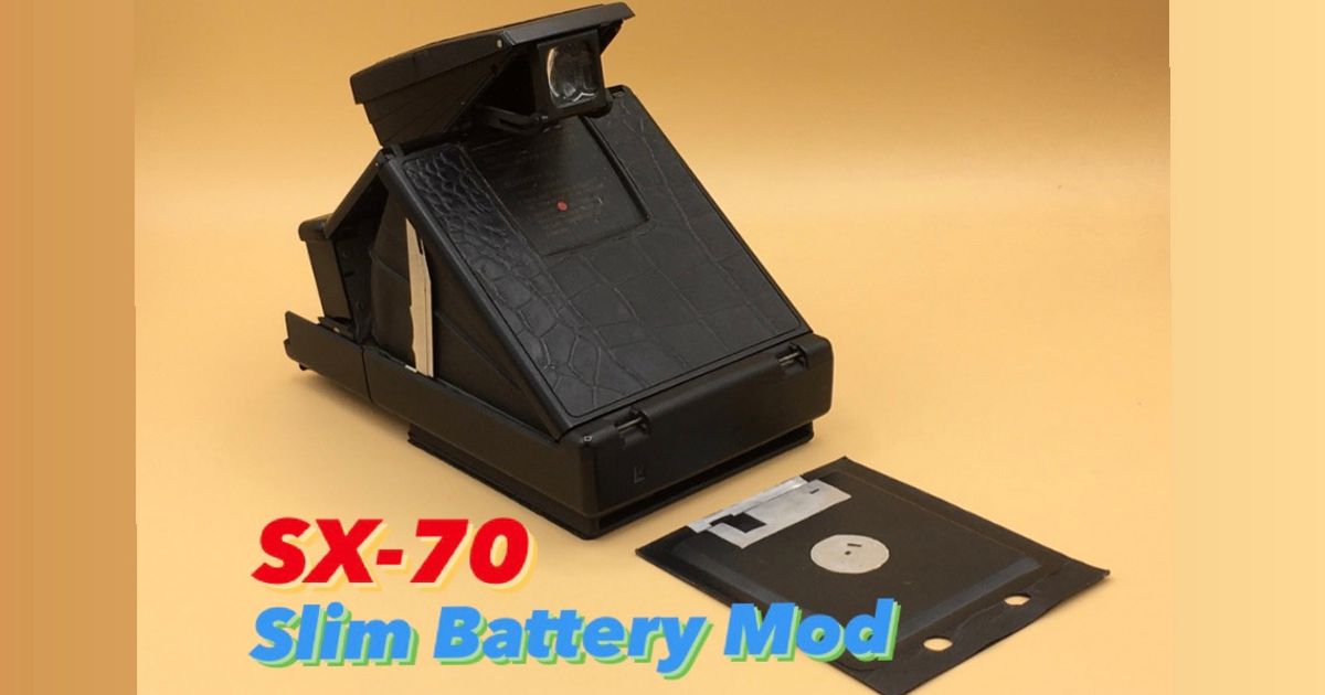 imkansız sürücü ince Polaroid pil Kulp destek sx 70 cb dürtü 600 kameralar ateş etmek i type film sprkplg indir Bedava stl model printablescom 3d modeller gadget'lar Fotoğraf 3D print model - Mito3D