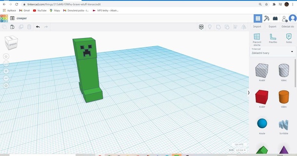 sarmaşık Minecraft t3d tasarım indir Bedava stl model printablescom 3d modeller oyuncaklar oyunlar aksiyon rakamlar heykeller 3d print model - Mito3D