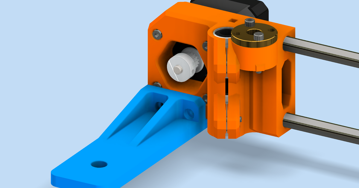 brazo cámara revisado x axis mover esqueleto descargar gratis stl modelo imprimiblescom 3d modelos impresoras actualizaciones 3D print model - Mito3D