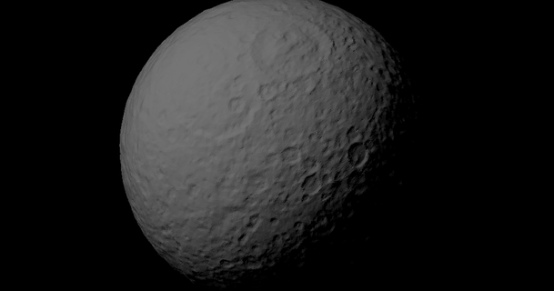 rhea topography scaled tato 713 download free stl model printablescom 3d models learning physics & astronomy astronomicalmodel dem matlab relief 3d print model - Mito3D