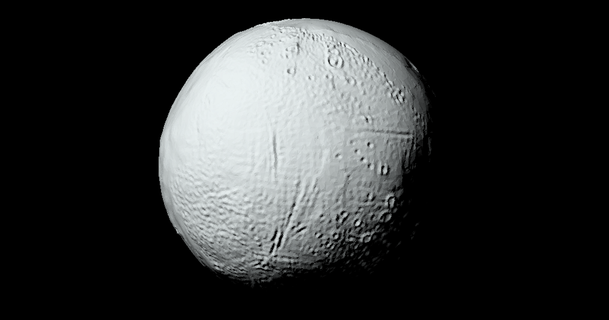 enceladus Topographie skaliert 713 download frei stl Modell Printablescom 3d Modelle Lernen Physik Astronomie astronomisches 3d print model - Mito3D