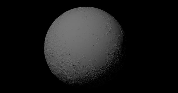 luna exaggerated topography scaled tato 713 download free stl model printablescom 3d models learning physics & astronomy astronomia astronomicalmodel dem height 3d print model - Mito3D
