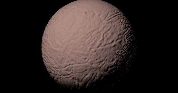 Europa ungefähr Topographie skaliert 713 download frei stl Modell Printablescom 3d Modelle Lernen Physik Astronomie astronomisches Jupiter 3d print model - Mito3D