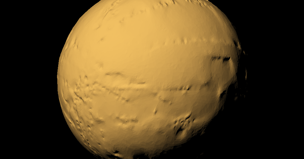 titan abartılı topografya ölçekli 713 indir Bedava stl model printablescom 3d modeller öğrenme fizik astronomi astronomik dem Rahatlama 3D print model - Mito3D