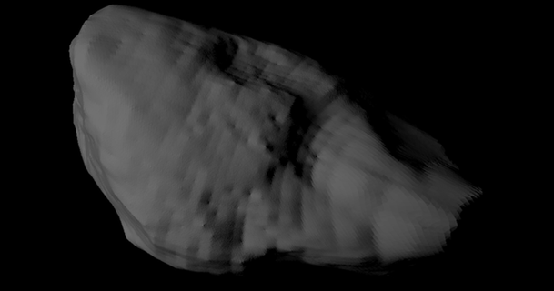 1p halley skaliert 200 713 download frei stl Modell Printablescom 3d Modelle Lernen Physik Astronomie astronomisches Komet Kometen 3d print model - Mito3D