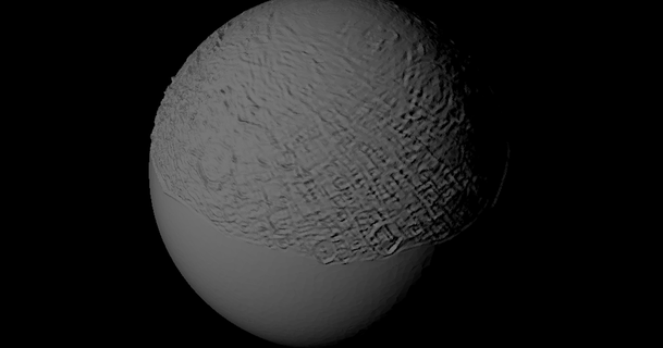 umbriel approximate topography scaled tato 713 download free stl model printablescom 3d models learning physics & astronomy astronomia astronomicalmodel matlab scale 3d print model - Mito3D