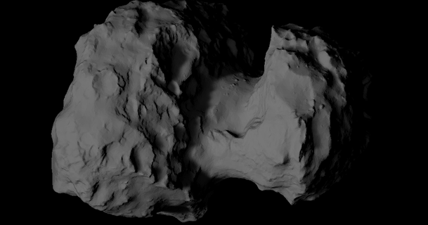 67p churyumov gerasimenko escala 713 baixar livre stl modelo printablescom 3d modelos Aprendendo física astronomia astronômico Churyumov churyumovgerasimenko 3d print model - Mito3D