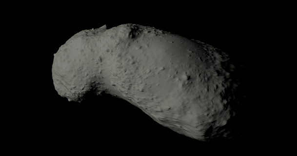 25143 Itokawa escaladé 713 Télécharger libre stl modèle imprimablescom 3d modèles apprentissage physique astronomie 25143itokawa astéroïde astéroïdes 3d print model - Mito3D