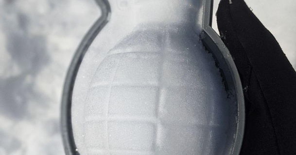 snowball grenade maker notcolin download free stl model printablescom 3d models sports & outdoor snow 3d print model - Mito3D