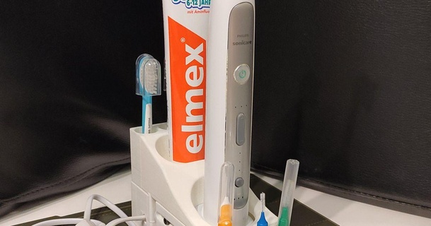 universal toothbrush holder eddy download free stl model printablescom 3d models hobby & makers organizers 3d print model - Mito3D