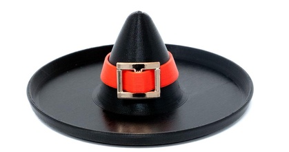 action grâces belette sombrero prêter Télécharger libre stl modèle imprimablescom 3d modèles jouets Jeux figures statues chapeau 3d print model - Mito3D