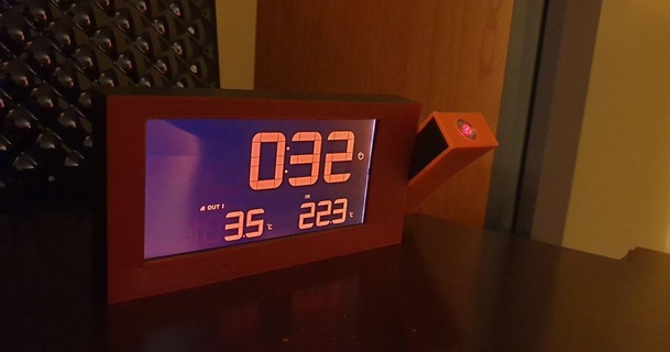 copertina guaina Oregon rmr 221pn proiezioni allarme orologio gobi Scarica gratuito stl modello printablescom 3d Modelli passatempo creatori elettronica prisma 221 3d print model - Mito3D