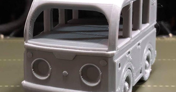 dibujos animados retro kombi camioneta print in place maquina descargar gratis stl modelo imprimiblescom 3d modelos pasatiempo hacedores automotor impresión 3d print model - Mito3D