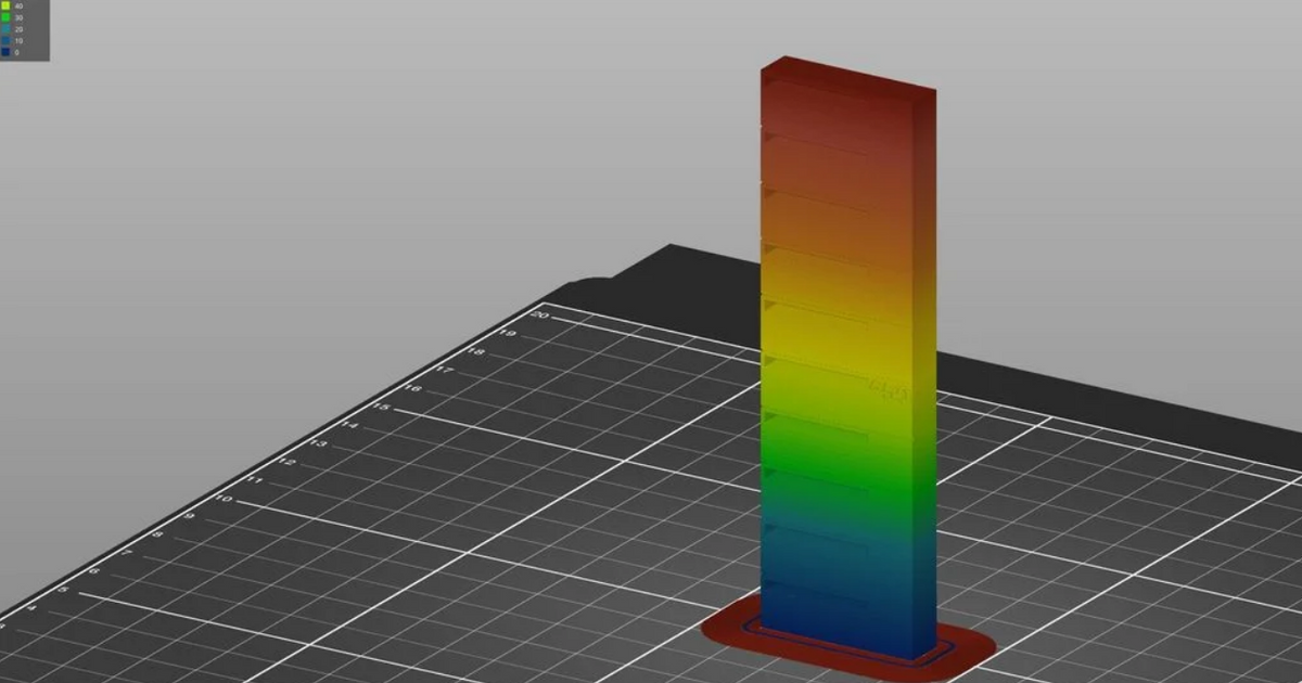 100mm dinamico fan test Torre fotogad Scarica gratuito stl modello printablescom 3d Modelli stampanti petg pla prusa 3D print model - Mito3D