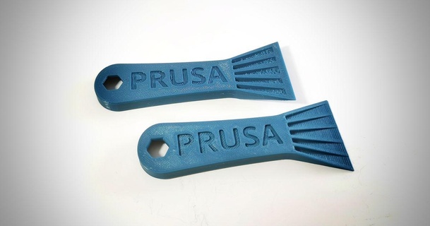 yatak kazıyıcı Prusa logo güncellenmiş ncsandor indir Bedava stl model printablescom 3d modeller yazıcılar Aksesuarlar prusya temyiz 3d print model - Mito3D