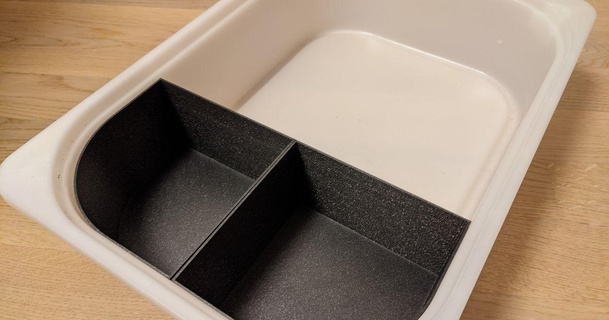 ikea fedele scatola inserire bianca cz Scarica gratuito stl modello printablescom 3d Modelli passatempo creatori organizzatori 3d print model - Mito3D