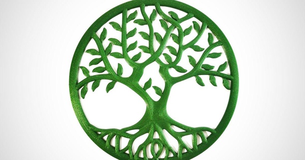 hayat ağacı süs ncsandor indir Bedava stl model printablescom 3d modeller Sanat tasarım tasarımlar dekorasyon duvar dekorasyonu ağaç 3d print model - Mito3D