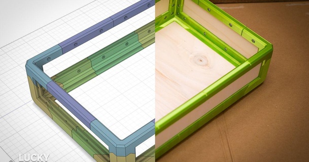 decorativo masivo modular caja resistencia suerte descargar gratis stl modelo imprimiblescom 3d modelos casa equipo grande madera contrachapada 3d print model - Mito3D