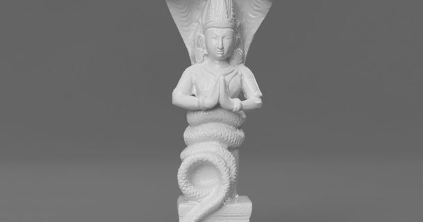 patanjali padre yoga Dioses India descargar gratis stl modelo imprimiblescom 3d modelos Arte diseño esculturas adivinar gurú hindú hinduismo 3d print model - Mito3D