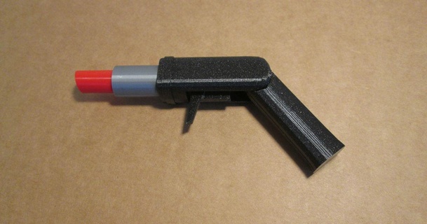 Johnny Inglese rossetto pistola Mrhanjak Scarica gratuito stl modello printablescom 3d Modelli costumi Accessori oggetti scena 3d print model - Mito3D