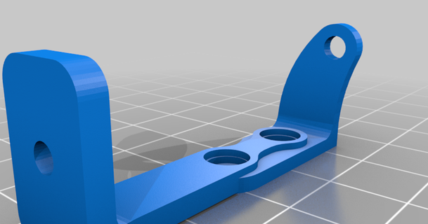 anycubic kossel 5015 fan piezo sensor mount tobashadow download free stl model printablescom 3d models printers - upgrades 3d print model - Mito3D