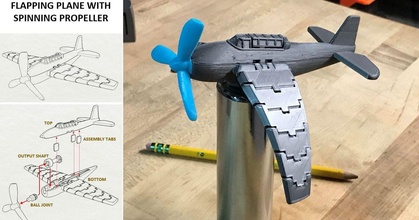 avión juguete jhuttula descargar gratis stl modelo imprimiblescom 3d modelos juguetes juegos vehiculos 3d print model - Mito3D