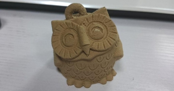smile owl ring cork filaments 3dp park download free stl model printablescom 3d models art & design designs animal 3d print model - Mito3D