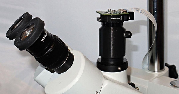 Ahududu hq kamera amscope adaptör mgx indir Bedava stl model printablescom 3d modeller hobi yapımcılar elektronik mikroskop adaptörü ahududu sensör 3d print model - Mito3D