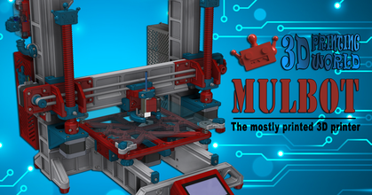 mulbot stampato 3d stampante stampa mondo Scarica gratuito stl modello printablescom Modelli stampanti aggiornamenti 3dprinter 3d print model - Mito3D
