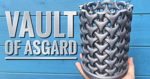 vault asgard bugman 140 download free stl model printablescom 3d models art & design sculptures basket norse ornament pot practical 3d print model - Mito3D