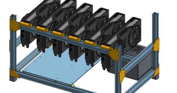 gpu kripto madencilik çerçeve buhar laboratuarlar indir Bedava stl model printablescom 3d modeller gadget'lar bilgisayarlar bitcoin para gpumining 3d print model - Mito3D