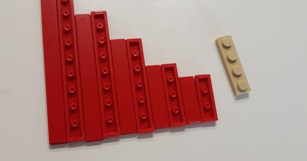 einstellen Lego glatt Plattformen 1 3 4 6 8 10 evgenym download frei stl Modell Printablescom 3d Modelle Spielzeuge Spiele Gebäude 3d print model - Mito3D