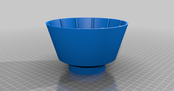 coffee filter funnel holder adcurtin download free stl model printablescom 3d models hobby & makers tools openscad 3d print model - Mito3D