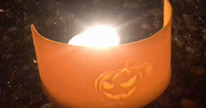 lithophane pumpkin glowing jack o'lantern jantec download free stl model printablescom 3d models seasonal designs autumn & halloween entrance halloweendecoration 3d print model - Mito3D