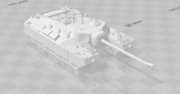 t95 tanque naranjapiweb descargar gratis stl modelo imprimiblescom 3d modelos juguetes juegos vehiculos vehículo guerra 3d print model - Mito3D