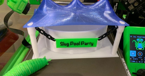 slug pool party beer trap robee shepherd download free stl model printablescom 3d models household outdoor & garden 3d print model - Mito3D