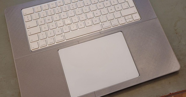 magia teclado trackpad cosa thor bolsas descargar gratis stl modelo imprimiblescom 3d modelos casa oficina manzana Mac macbook magico 3d print model - Mito3D