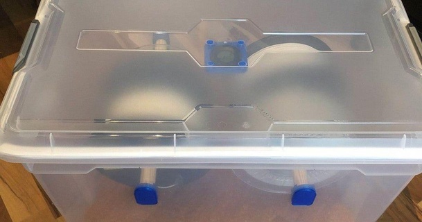 iplik depolama kuru kutu obi allzweckbox papağan balığı indir Bedava stl model printablescom 3d modeller yazıcılar Aksesuarlar cadiz filament kurutucu 3d print model - Mito3D