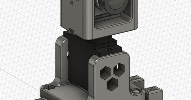 dji air unit - pan camera mount silverbullet126 download free stl model printablescom 3d models hobby & makers rc robotics fpvcameramount traxxastrx4 trx4 3d print model - Mito3D