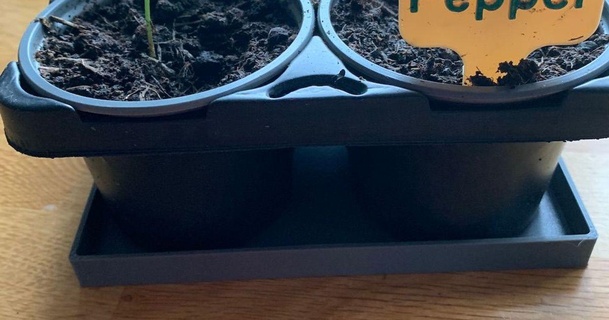 basit tepsi 17cm lahana turşusu indir Bedava stl model printablescom 3d modeller ev halkı dış mekan Bahçe Kulp destek bitki saksısı fide 3d print model - Mito3D