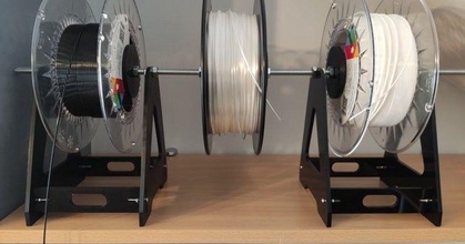 filament holder luke hayes download free stl model printablescom 3d models printers accessories 3d print model - Mito3D