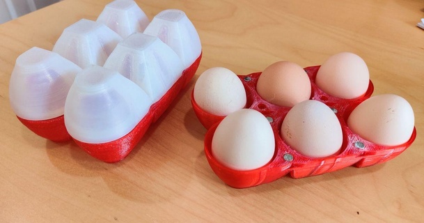 özelleştirilebilir Yumurta karton manyetik çatırdamak kapak tamamen parametrik javbr indir Bedava stl model printablescom 3d modeller ev halkı dış mekan Bahçe tavuk yumurtalar yumurta sopası 3d print model - Mito3D