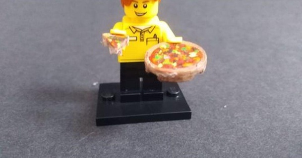 Lego Pizza tom canastas descargar gratis stl modelo imprimiblescom 3d modelos juguetes juegos edificio 3d print model - Mito3D