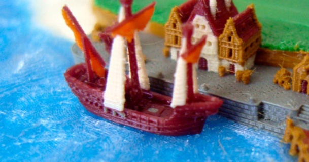 moored sailing ship catan high resolution mmu cosmetic add-on thejiral download free stl model printablescom 3d models toys & games board mmu2 mmu2s sailboat 3d print model - Mito3D