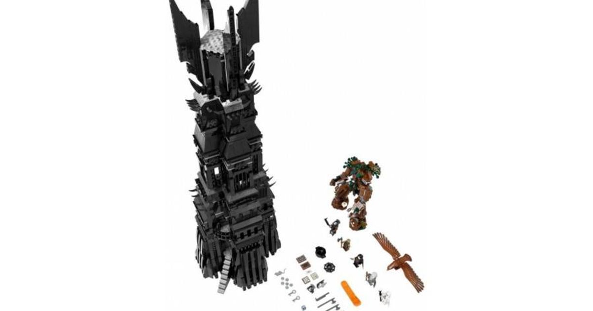 torre Orthanc Lego conjunto uni color multi alexanderjunk descargar gratis stl modelo imprimiblescom 3d modelos juguetes juegos edificio 3D print model - Mito3D