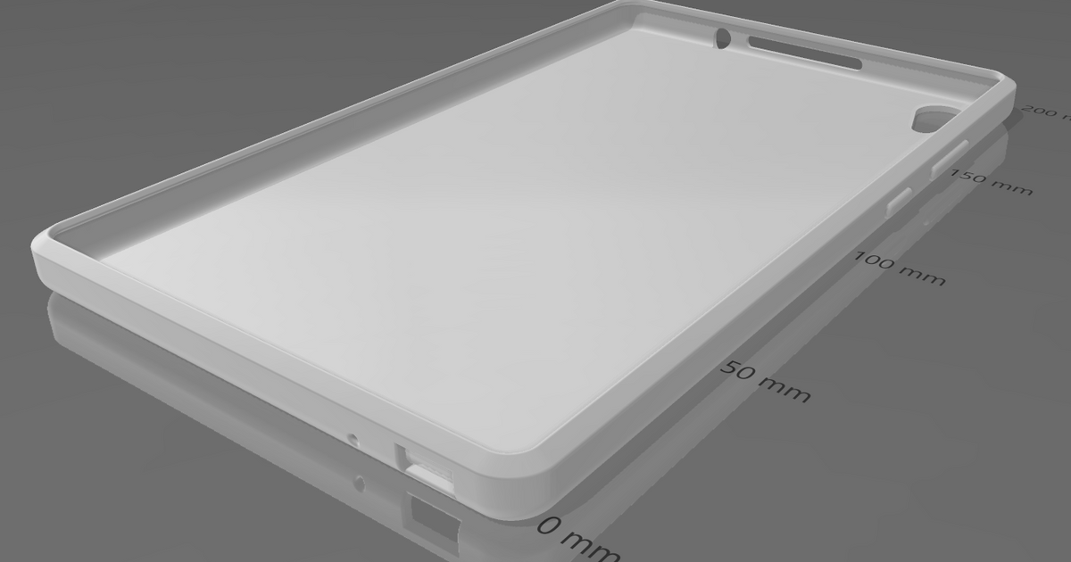 lenovo aba m8 fhd caso bainha verbos baixar livre stl modelo printablescom 3d modelos aparelhos portátil dispositivos 3D print model - Mito3D