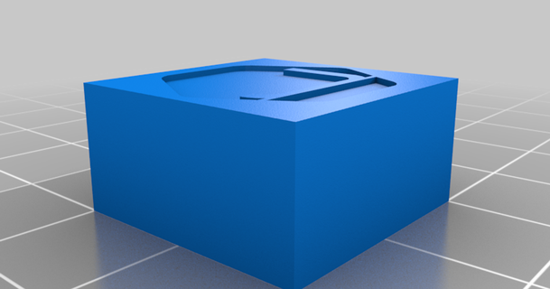petite rapide cube flux 20x20x10mm Jon Télécharger libre stl modèle imprimablescom 3d modèles imprimantes tester étalonnage calibrage filament l'imprimante 3d print model - Mito3D