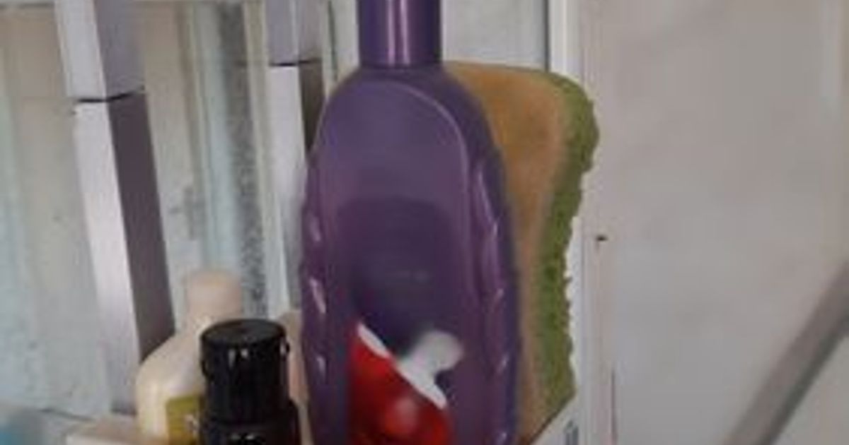 doccia Conservazione cremagliera cestino allegato deodorante Scarica gratuito stl modello printablescom 3d Modelli domestico bagno appendiabiti sospeso accessori per 3D print model - Mito3D